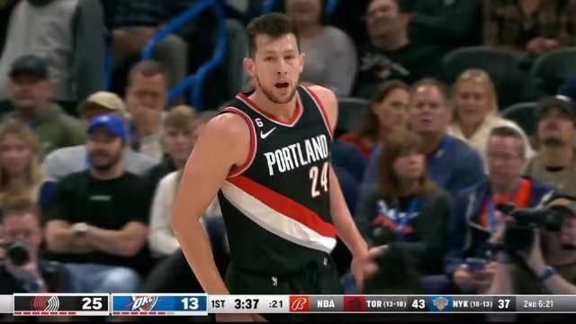 2022.12.22NBA录像高清回放 开拓者vs雷霆 免费更新
