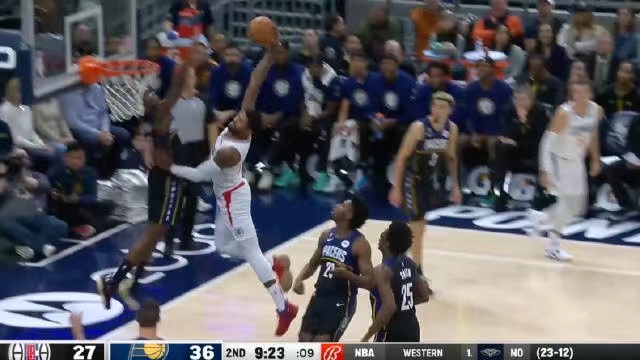 2023.1.01NBA录像回放 快船vs步行者 免费更新