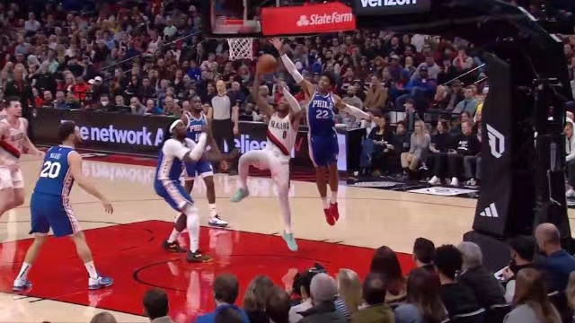 2023.1.20NBA录像高清回放 76人vs开拓者 免费更新