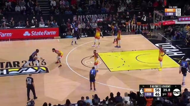 2023.2.20NBA全明星正赛 字母哥队vs詹姆斯队 全场录像回放