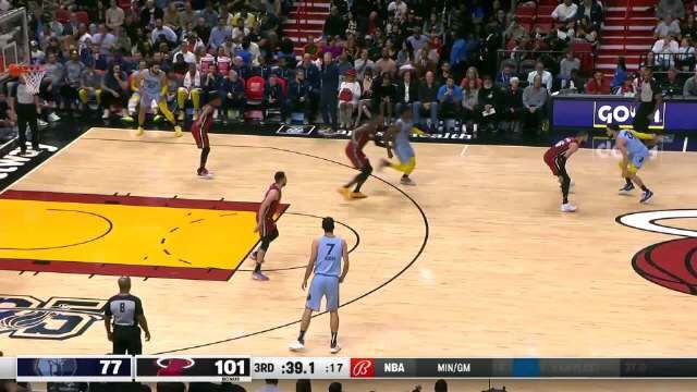 2023.3.16NBA录像回放 灰熊vs热火 免费更新