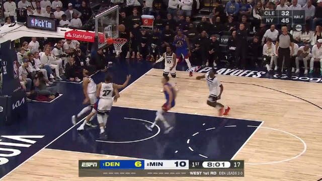 2023.4.22NBA录像回放 掘金vs森林狼 免费更新