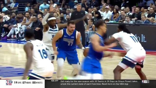 2023.10.6NBA录像回放 独行侠vs森林狼 免费更新
