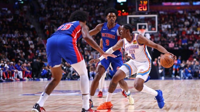 2023.10.13NBA录像回放 活塞vs雷霆 免费更新