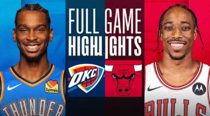 2023.10.26NBA录像回放 雷霆vs公牛 免费更新